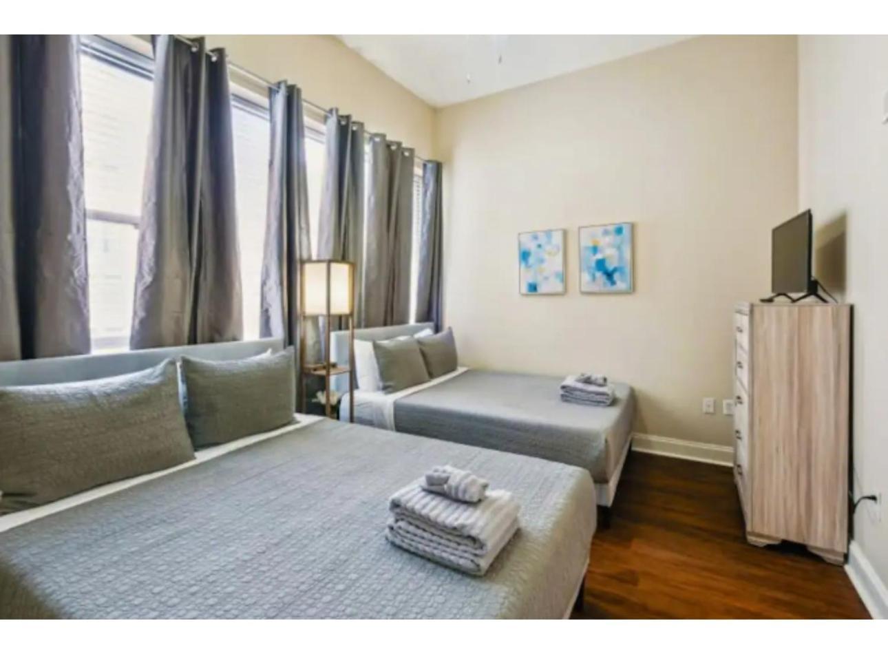 Amazing Condos Beautiful View 2 Blocks To French Quarter, Small Rooftop Pool, Gym, Seanger Theater, Super Dome, And Bourbon St New Orleans Kamer foto